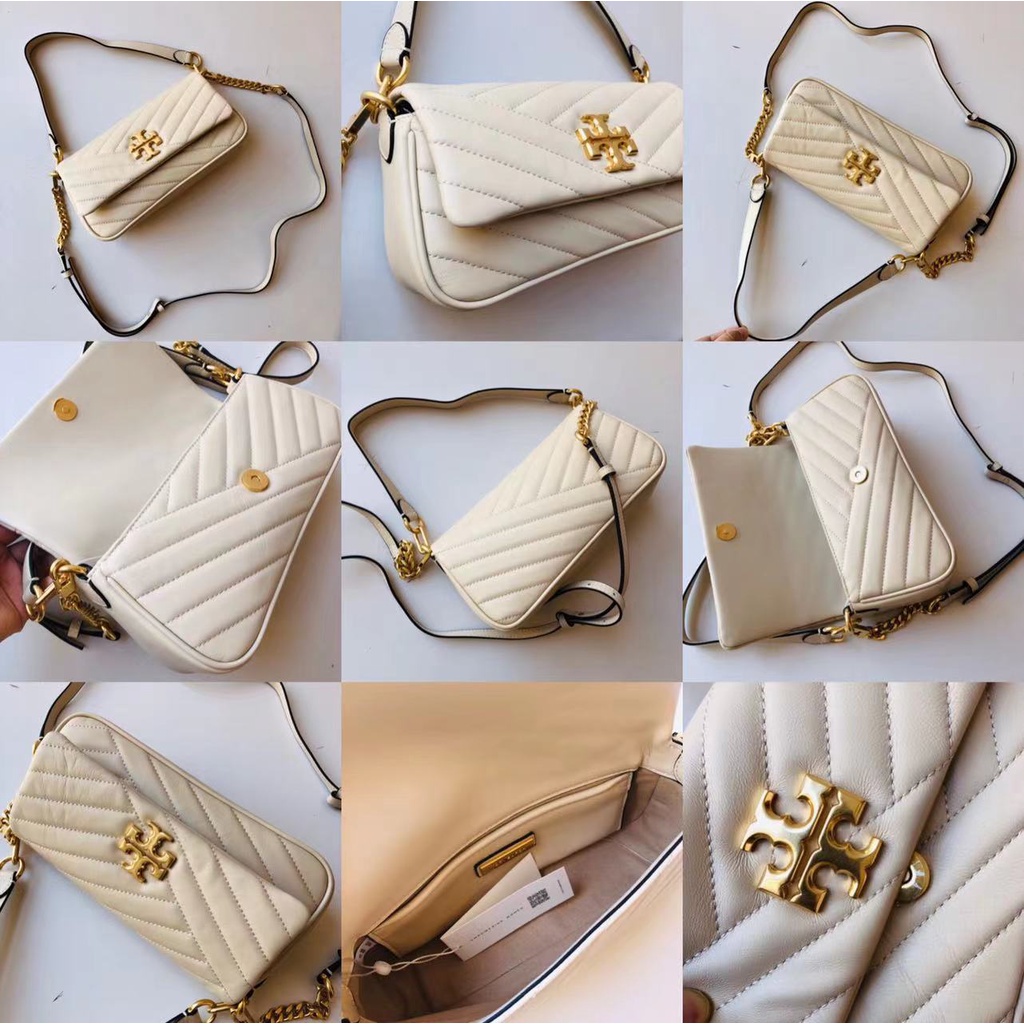 Women Handbag 85229 Kira Chevron Small Flip Shoulder Chain Bag