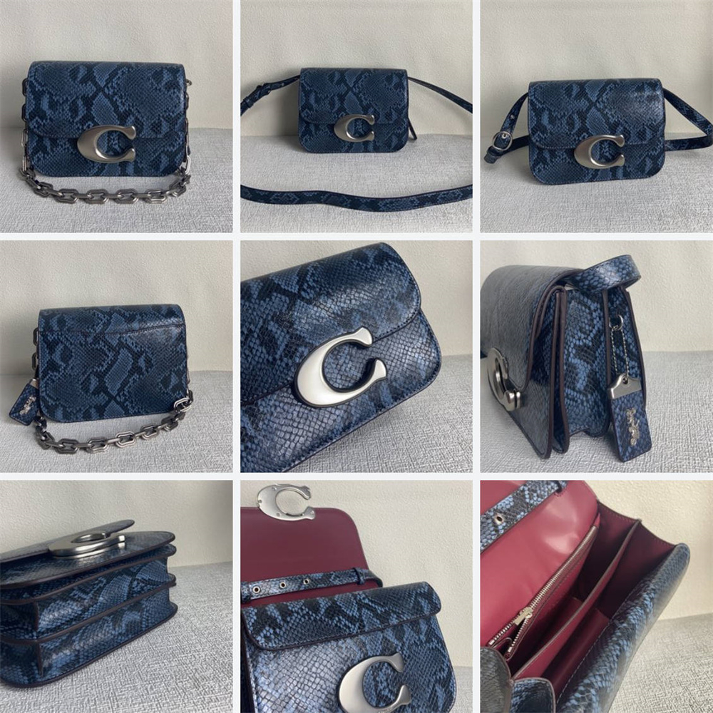 Coach CM551 CM557 CM863 Idol Shoulder Bag Women Crossbody Sling Chain Beg 551 557 863