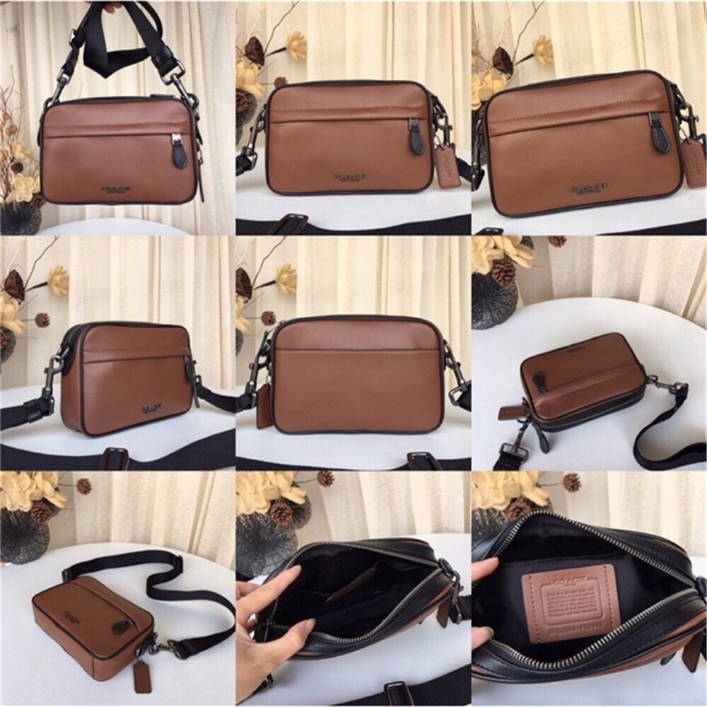 Coach 39946 50713 50715 67326 69333 69331 72923 72945 72947 83265 Graham Academy Crossbody Men Sling Camera Bag