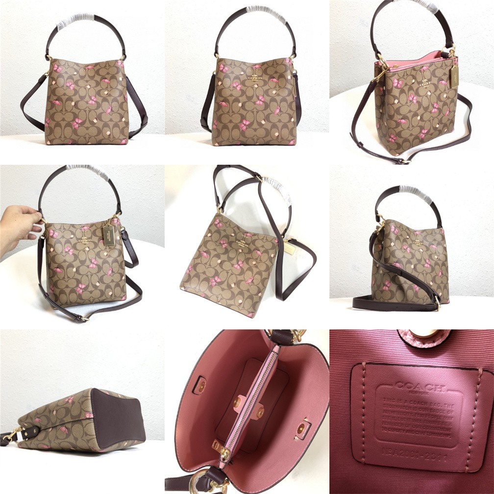 Coach 1011 2312 2311 C2811 C3238 C3411 2310 C3598 C6073 C7245 C7976 C7975 C8610 C8254 C8611 Small Town Bucket Women Bag