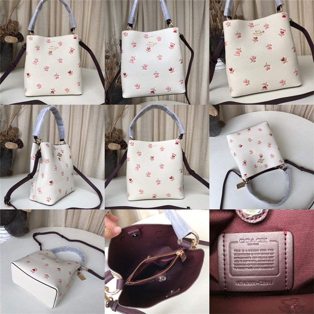 Coach 1011 2312 2311 C2811 C3238 C3411 2310 C3598 C6073 C7245 C7976 C7975 C8610 C8254 C8611 Small Town Bucket Women Bag