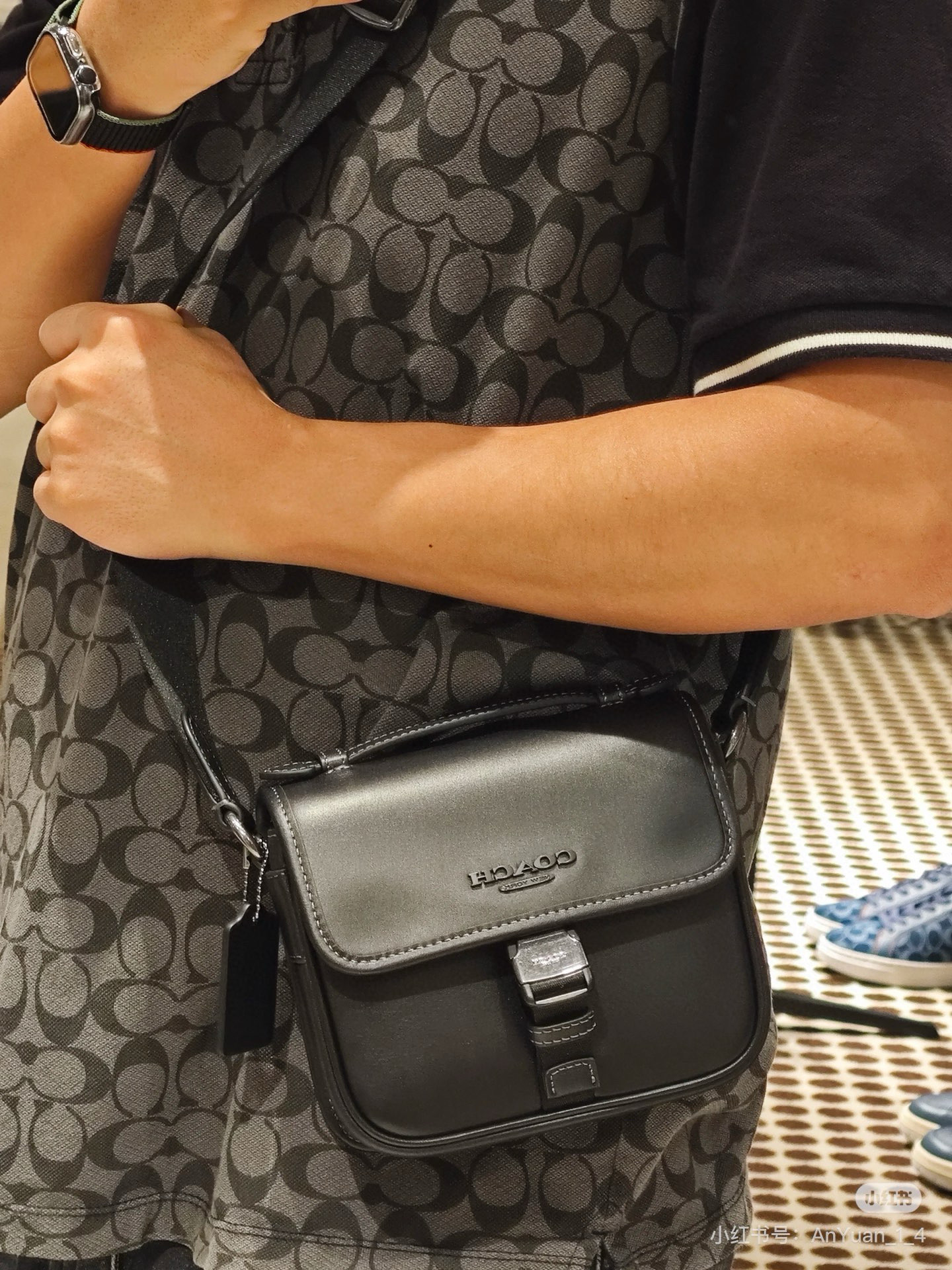 COACH Racer Crossbody Bag In Signature Canvas CBG13 CBG12
