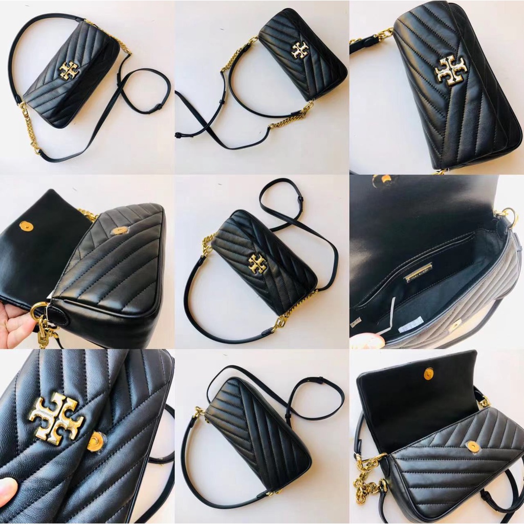 Women Handbag 85229 Kira Chevron Small Flip Shoulder Chain Bag