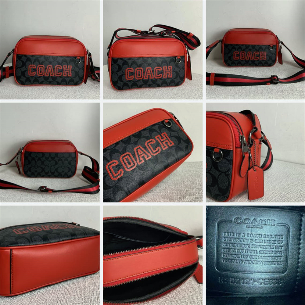 C4149 C4147 C4027 C4026 C4148 C9965 CE746 CE638 CF484 Graham Zip Crossbody Men Women Sling Camera Bag