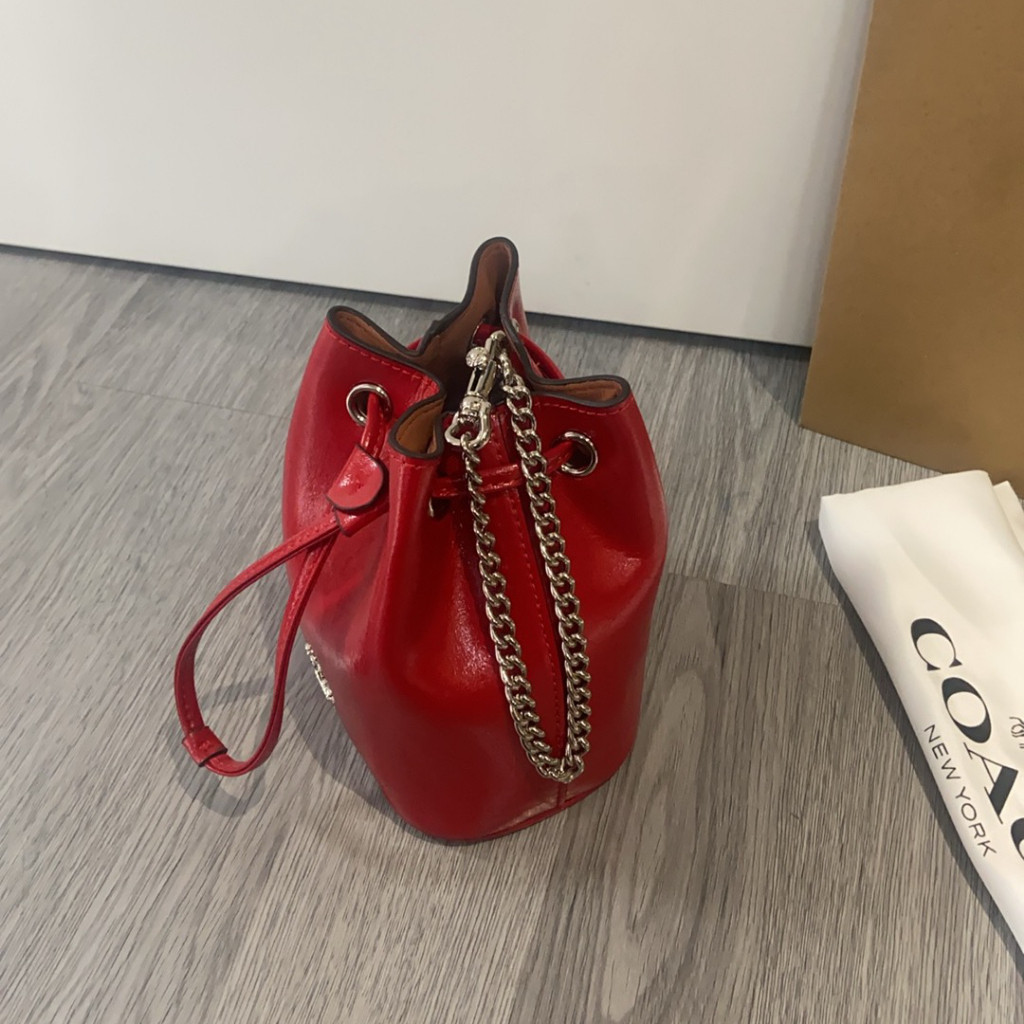 CZ028 CZ031 Mini Drawstring bucket bag women shoulder sling crossbody handbag