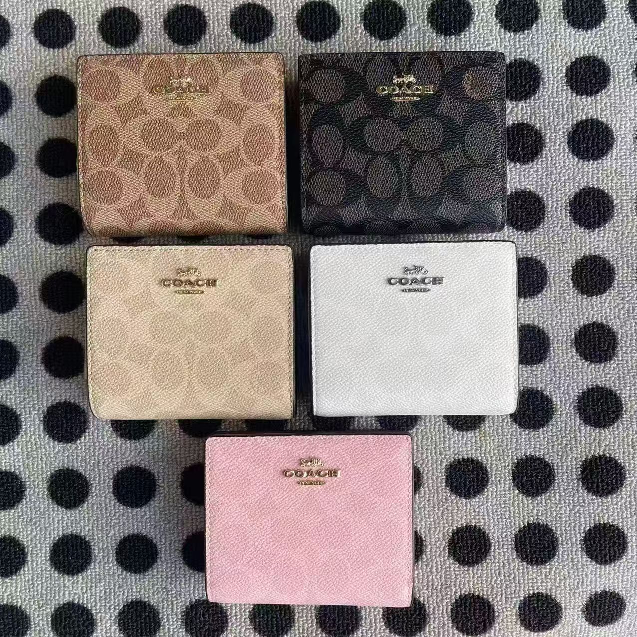 Women Handbag CW789 Snap Wallet In Signature Canvas