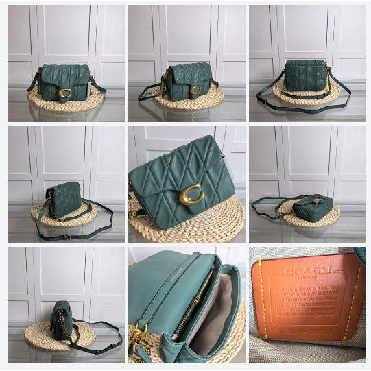 CW629 CAL94 Times Square Tabby Shoulder Bag with Quilting Women Crossbody Sling Chain Handbag