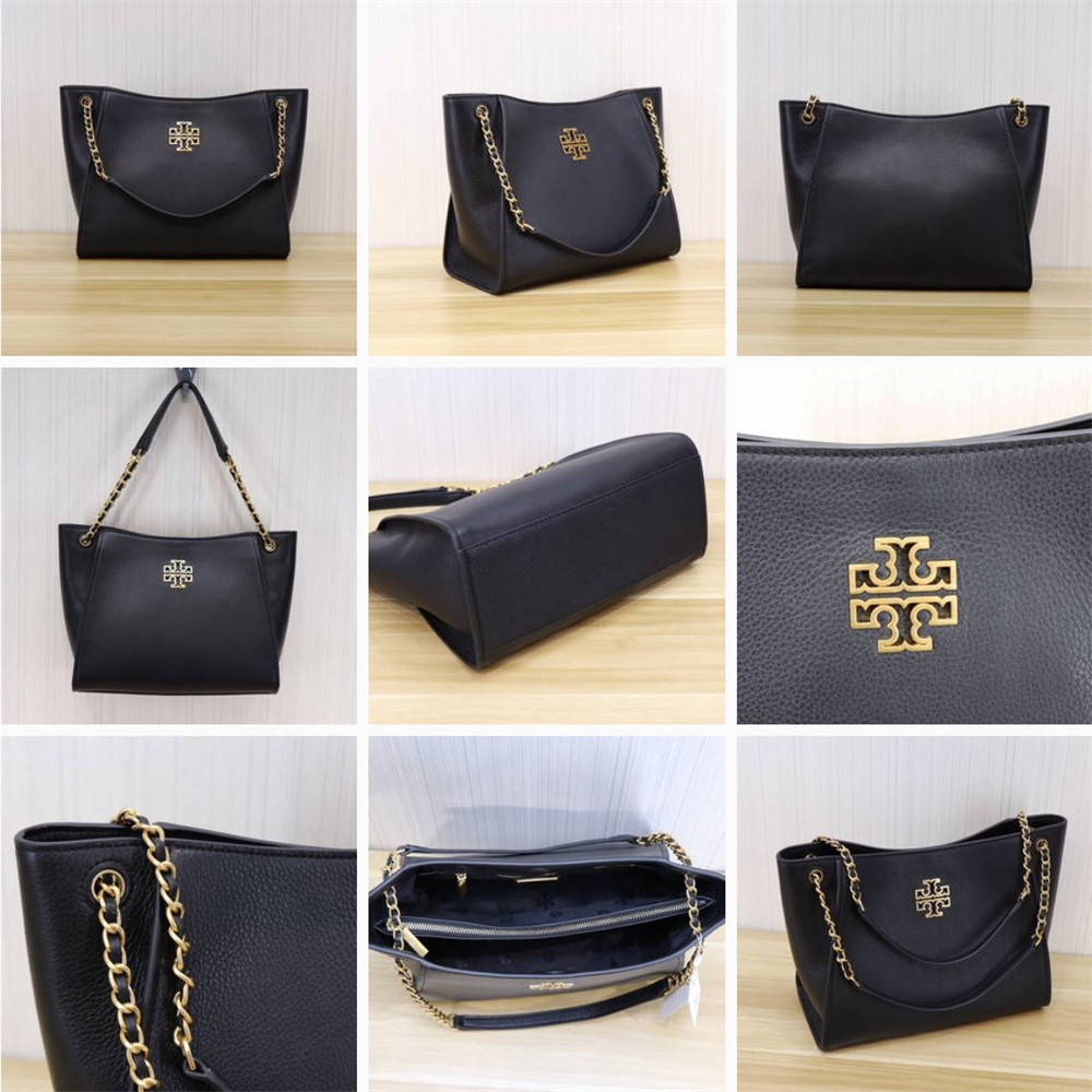 Women Handbag 73503 Britten Small Slouchy Leather Shopping Shoulder Tote Bag