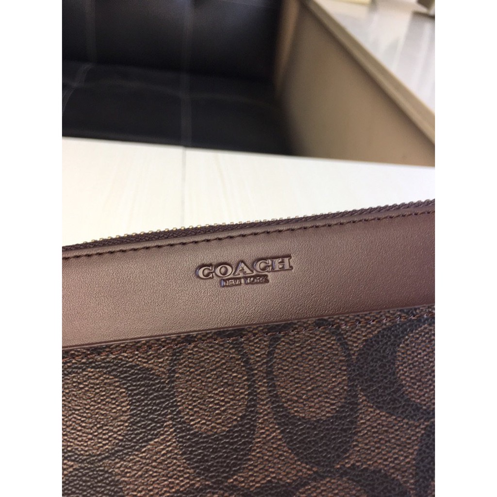 Coach 75000  men women CLASSIC Long Leather Wallet