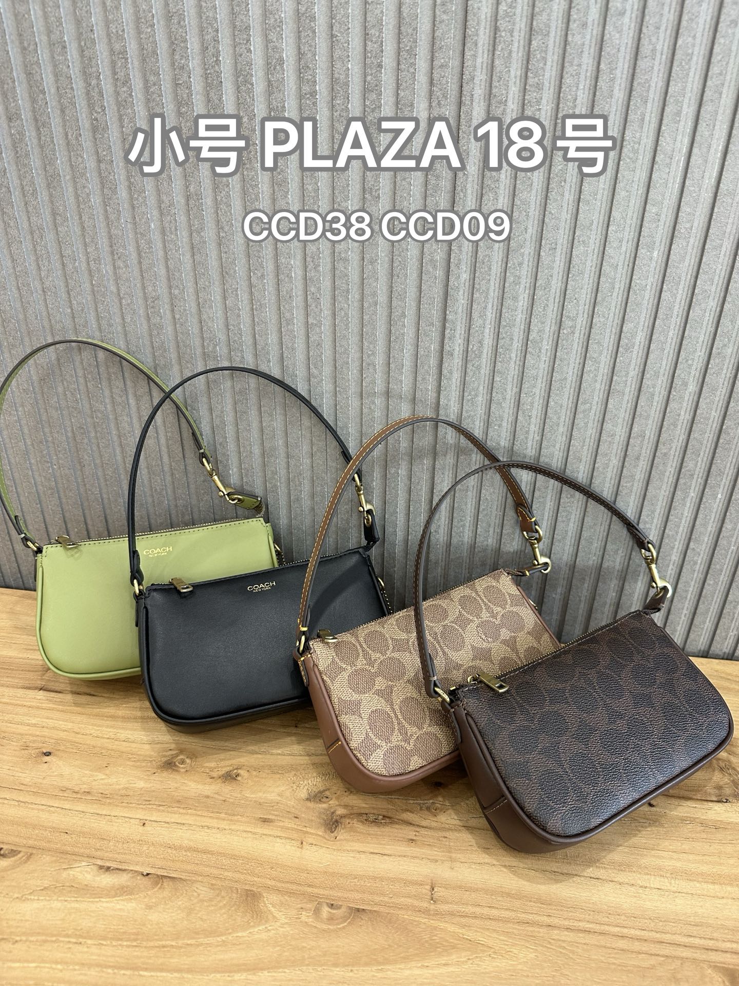 Women Handbag CCD38 CCD09 Plaza Bag 18 Wristlet