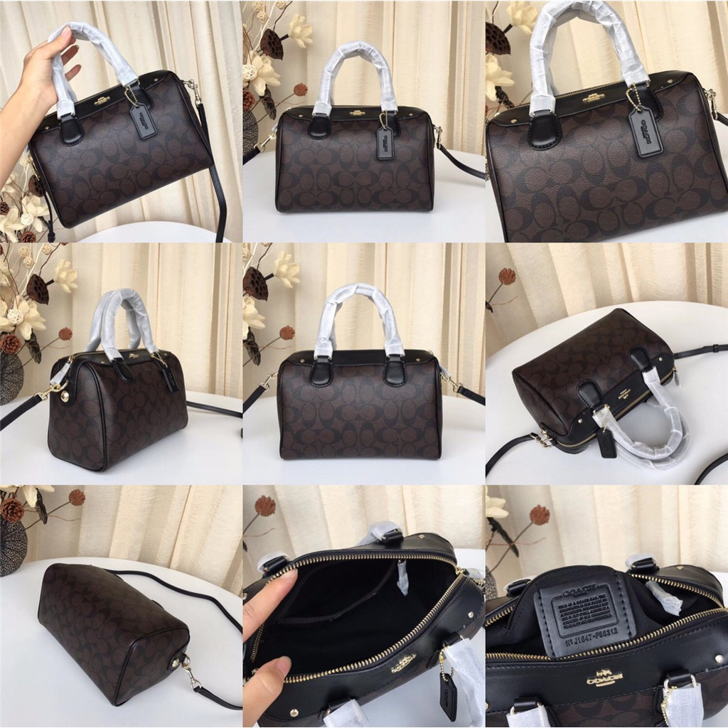 58312 32203 Mini Bennett Satchel Women Handbag Crossbody Sling Boston Top Handle Pillow Bag