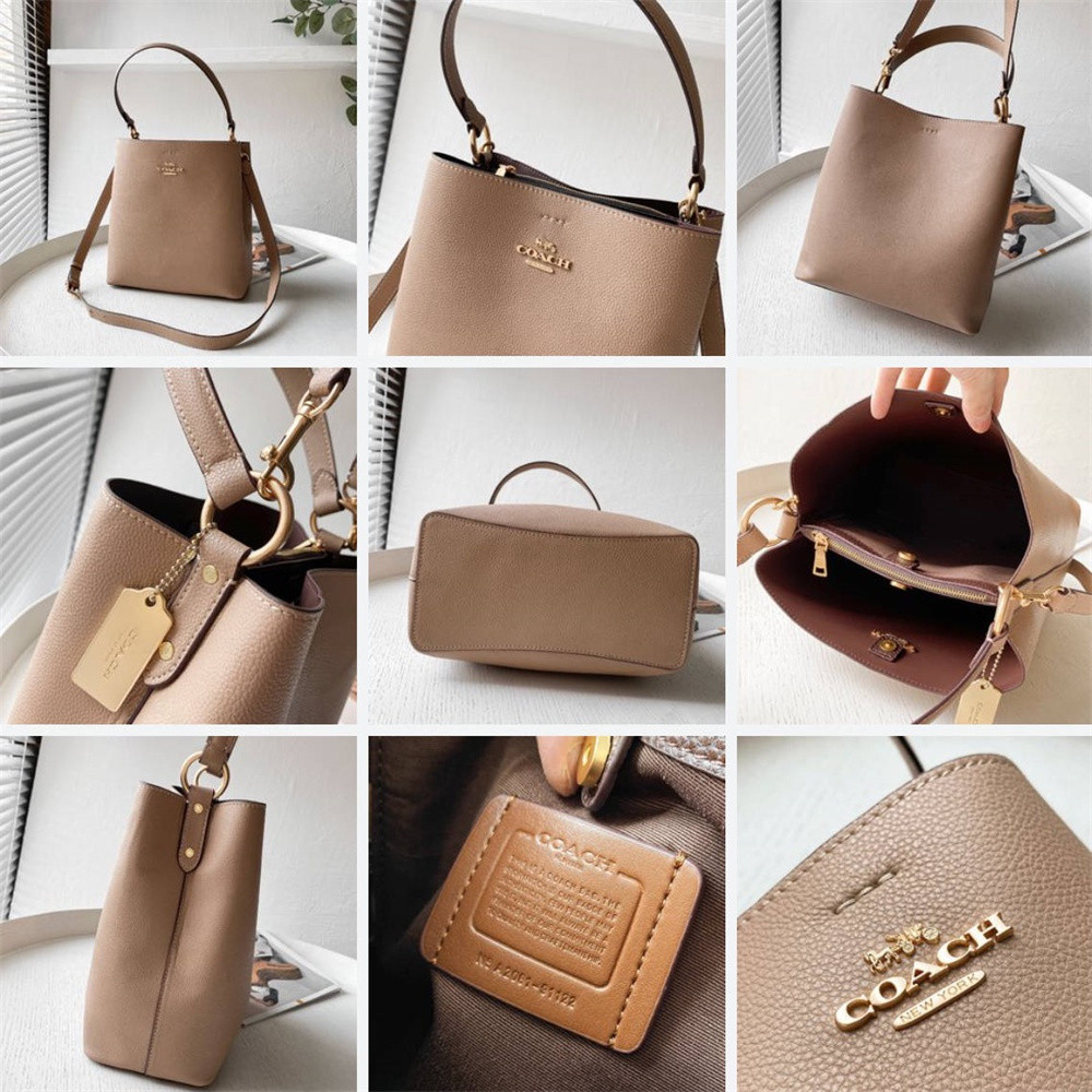 91122 91512 236 C5787 C6923 C8609 Town Bucket Bag Women Handbag Crossbody Sling Shoulder Bag