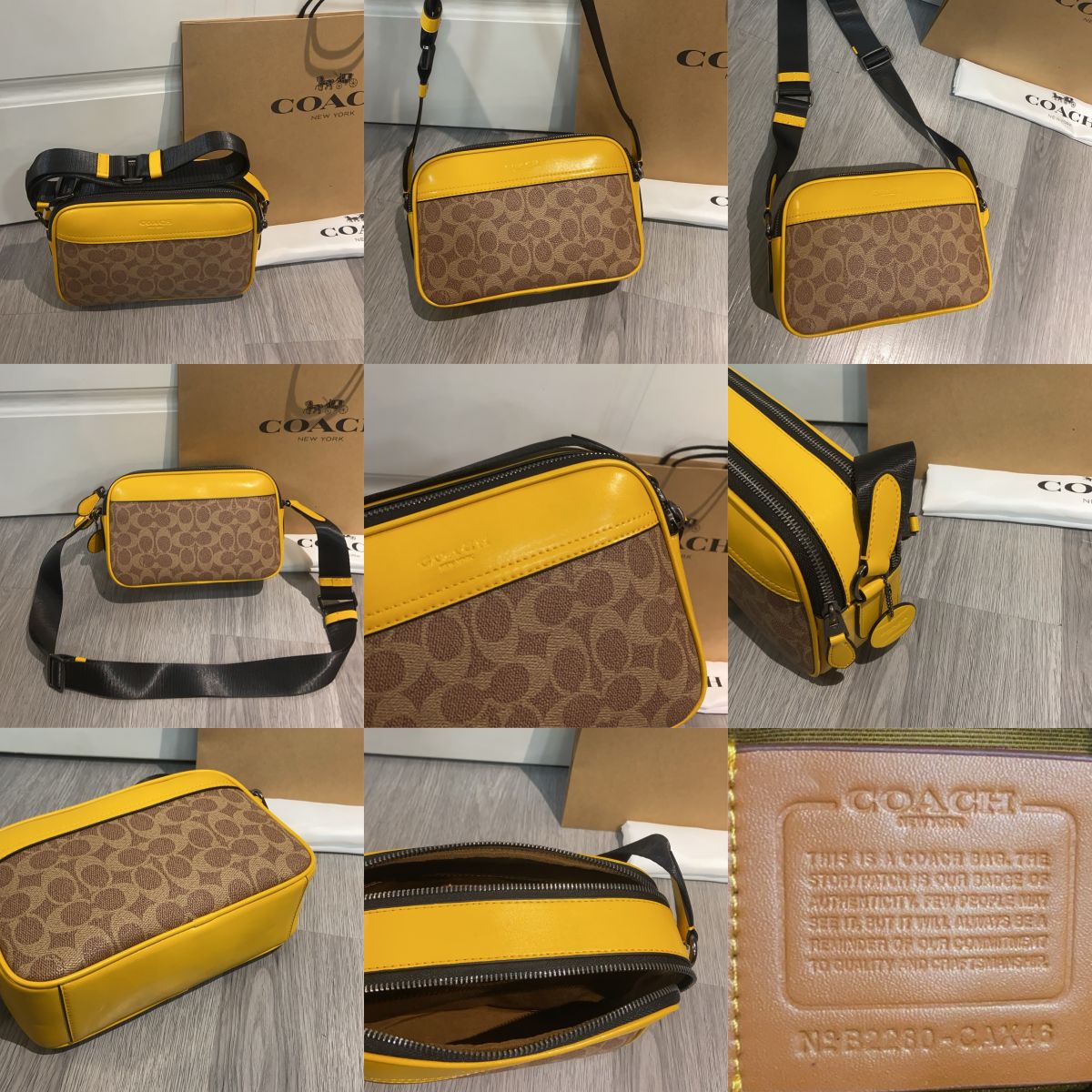 Men Hnadbag CCG30 C5810 CB136 CX140 CV921 CAJ64 CX138 CAX46 CY828 Graham Crossbody Men Women Sling Camera Bag