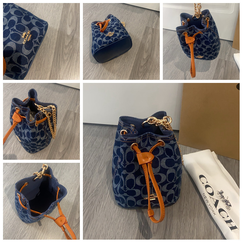 CZ028 CZ031 Mini Drawstring bucket bag women shoulder sling crossbody handbag