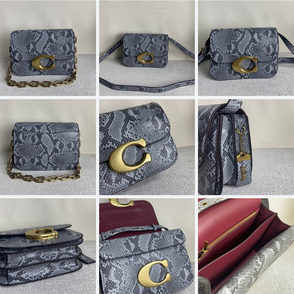 Coach CM551 CM557 CM863 Idol Shoulder Bag Women Crossbody Sling Chain Beg 551 557 863