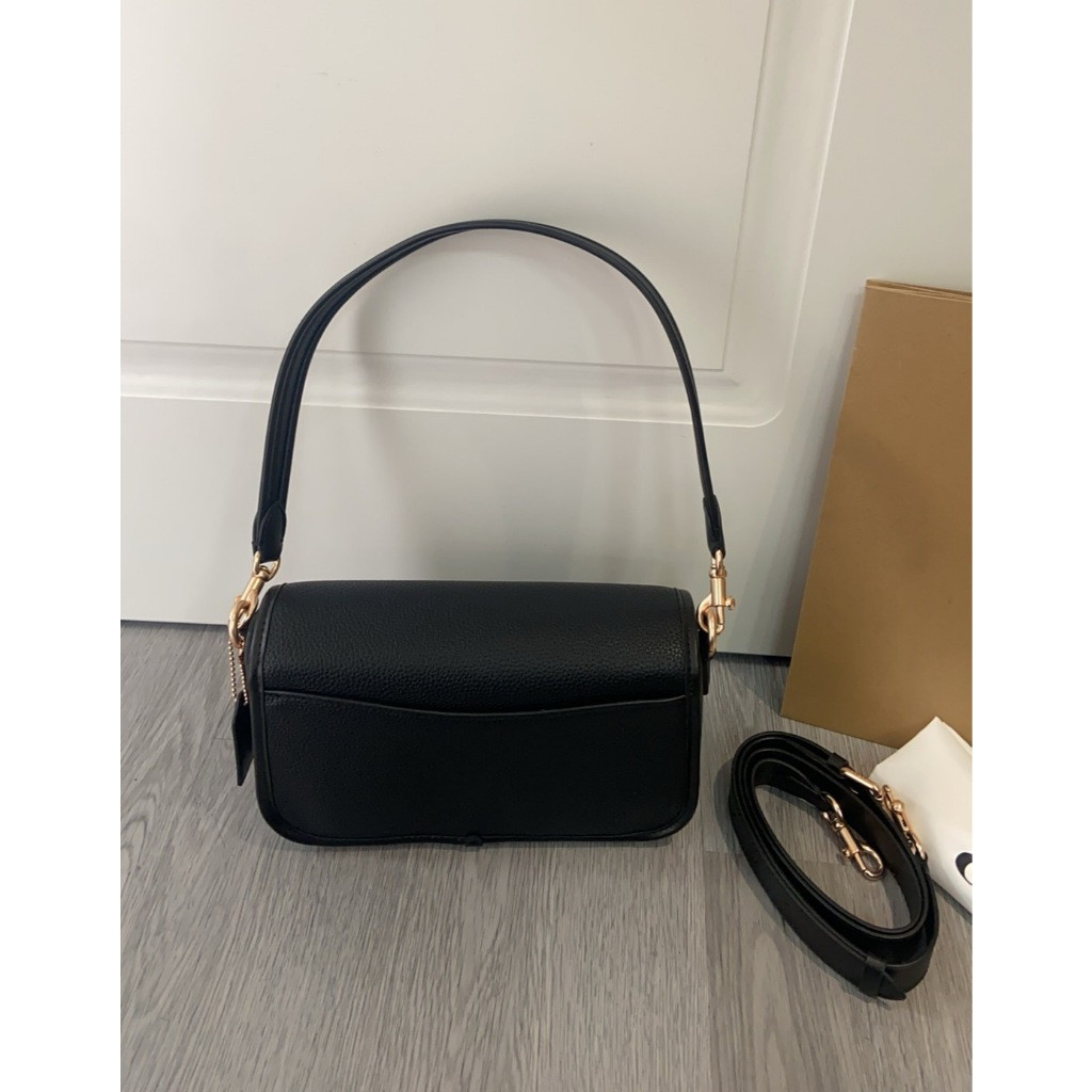 CY683 Hadley Series Double Shoulder Strap Flap Knob Design Crossbody Shoulder Bag women handbag