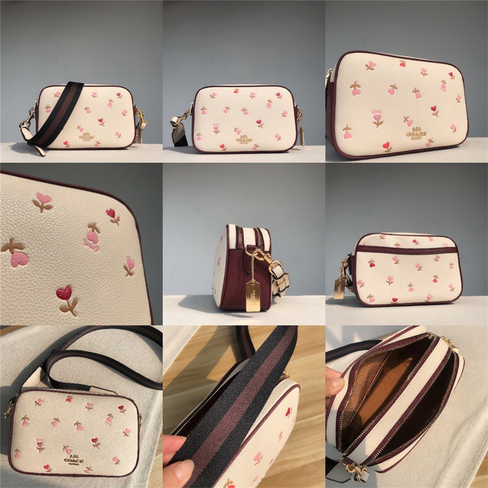 Coach 39856 68168 68167 91077 C1767 C3239 C2835 C7617 C2798 C2799 6519  C1308 JES Crossbody Women Men Sling Camera Bag