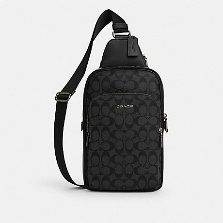 men handbag CO910 CO911 CQ669 Ethan Pack Signature Canvas backpack Chest bag