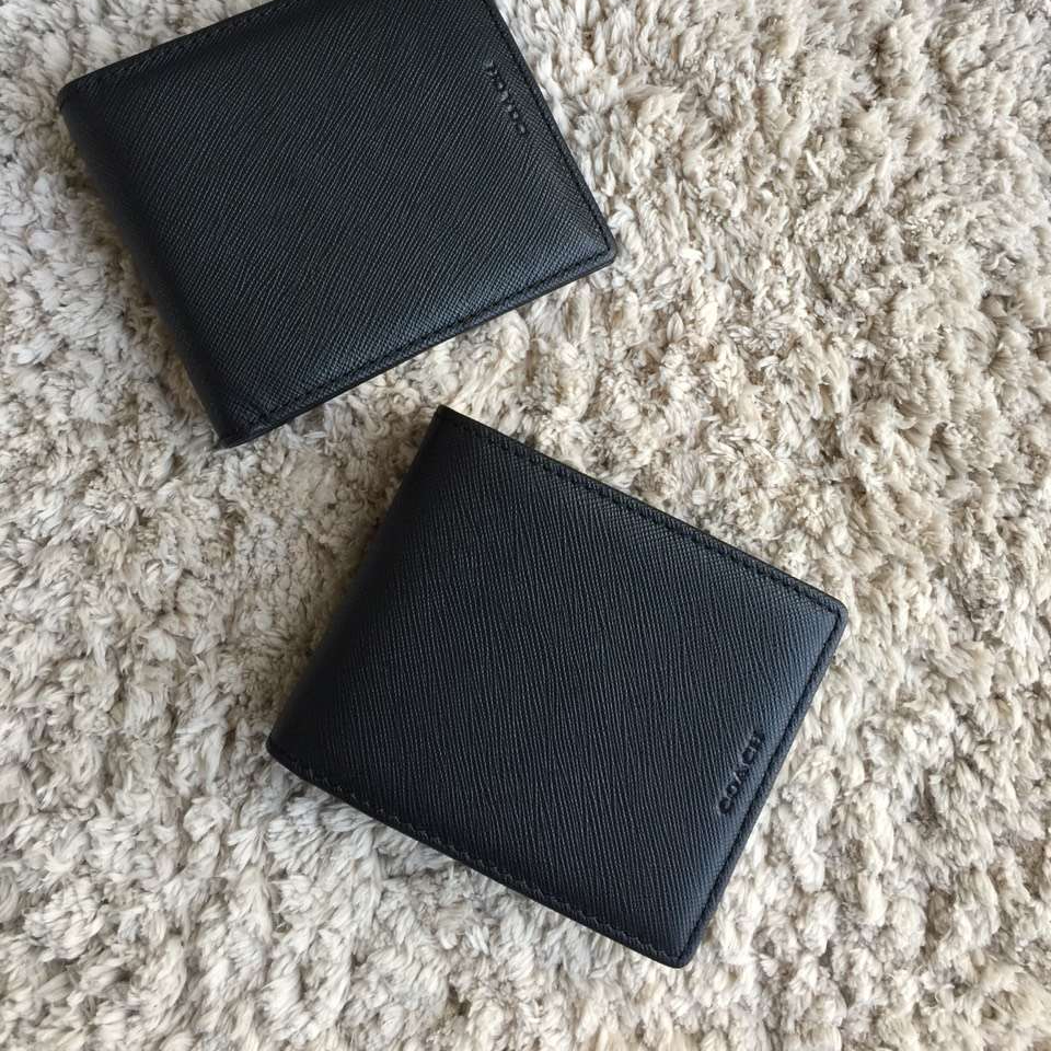 Men handbag 74771 Compact ID Leather Wallet
