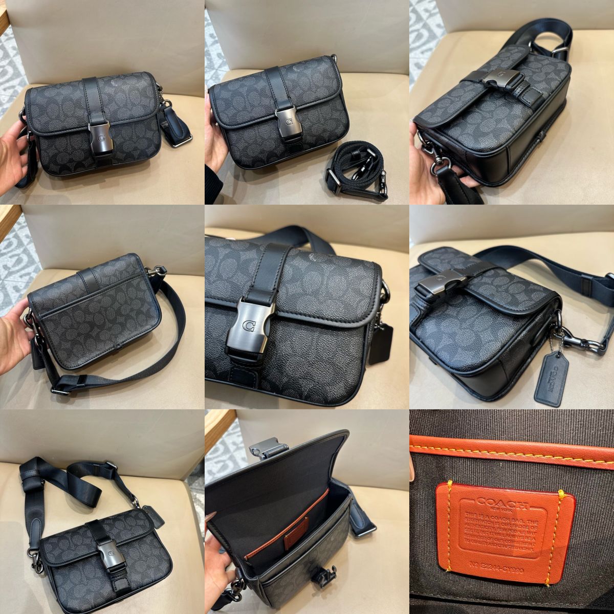 Men handbag CY989 CY990 LEAGUE 19 Crossbody Sling Camera Bag