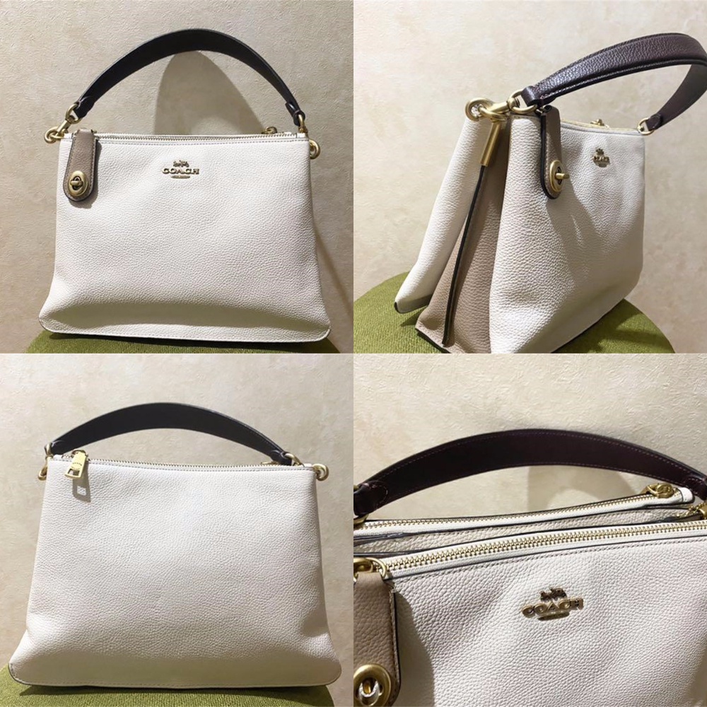 C0696 C4645 C0698 Double Zip Shoulder Women Crossbody Sling Messenger Bag