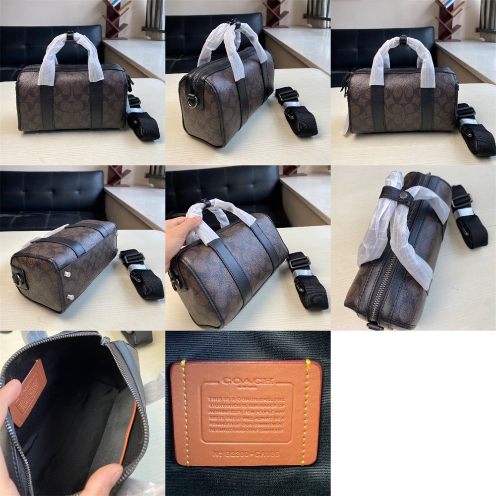 CA186 CA185 CZ497 Gotham Duffle 24 in Signaure Canvas Women Handbag Men Crossbody Sling Boston Bag