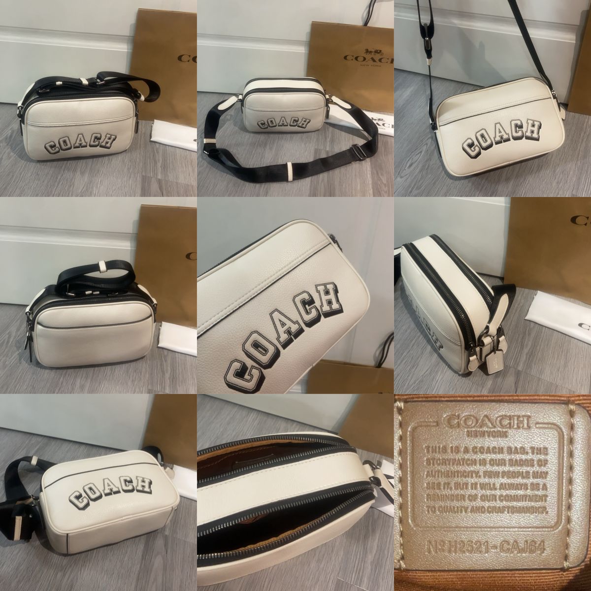 Men Hnadbag CCG30 C5810 CB136 CX140 CV921 CAJ64 CX138 CAX46 CY828 Graham Crossbody Men Women Sling Camera Bag