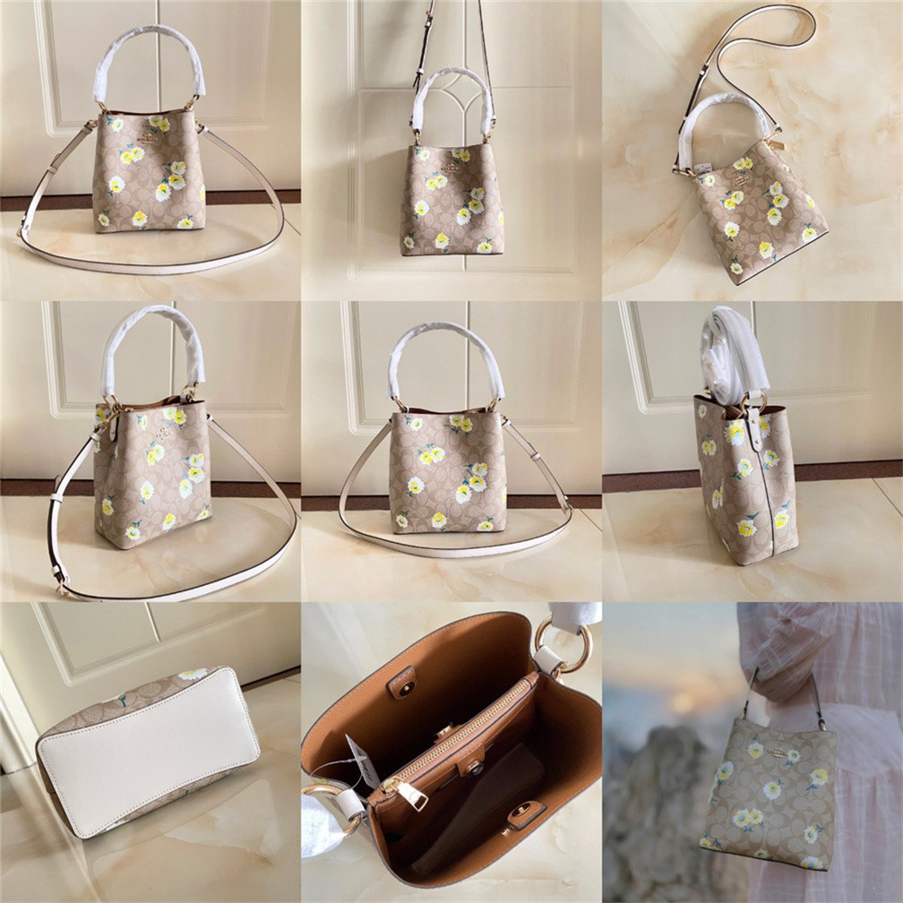 Coach 1011 2312 2311 C2811 C3238 C3411 2310 C3598 C6073 C7245 C7976 C7975 C8610 C8254 C8611 Small Town Bucket Women Bag
