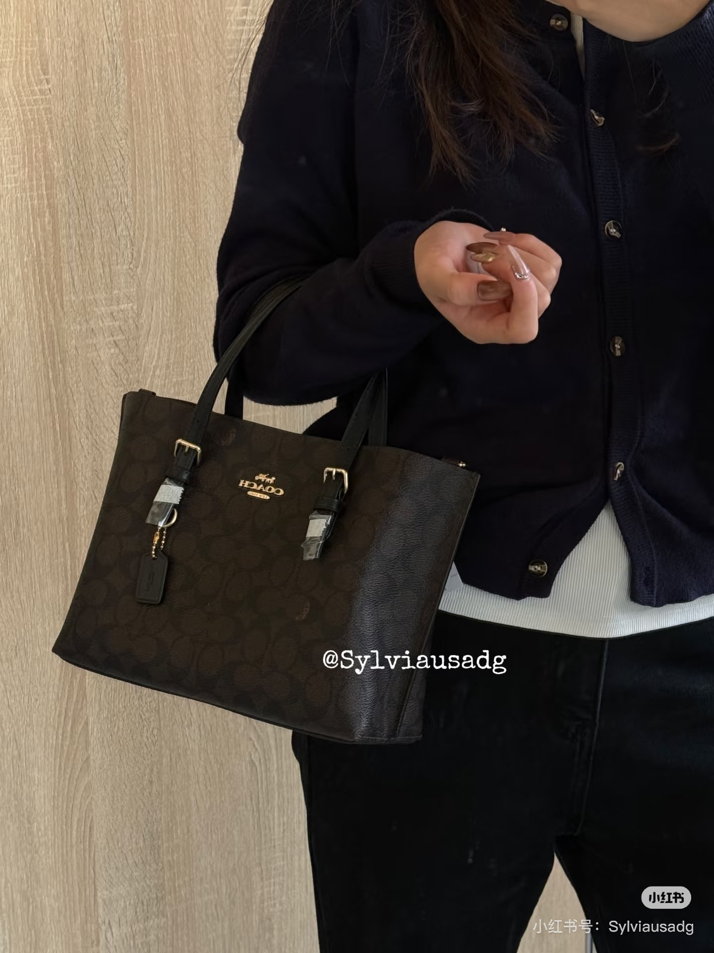 Women Handbag CV965 Mollie Tote 25 In Signature Canvas Shoulder Sling Bag