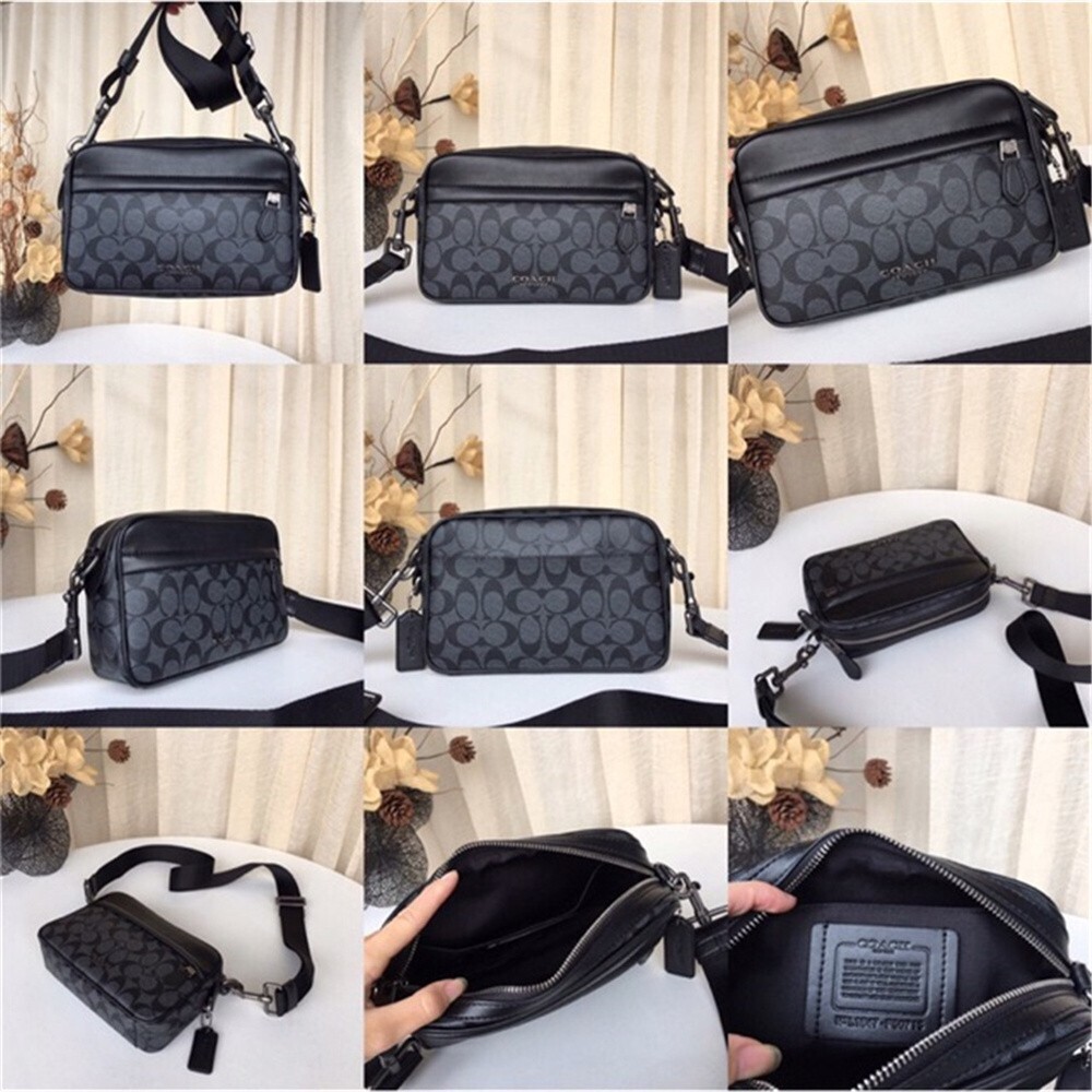 Coach 39946 50713 50715 67326 69333 69331 72923 72945 72947 83265 Graham Academy Crossbody Men Sling Camera Bag