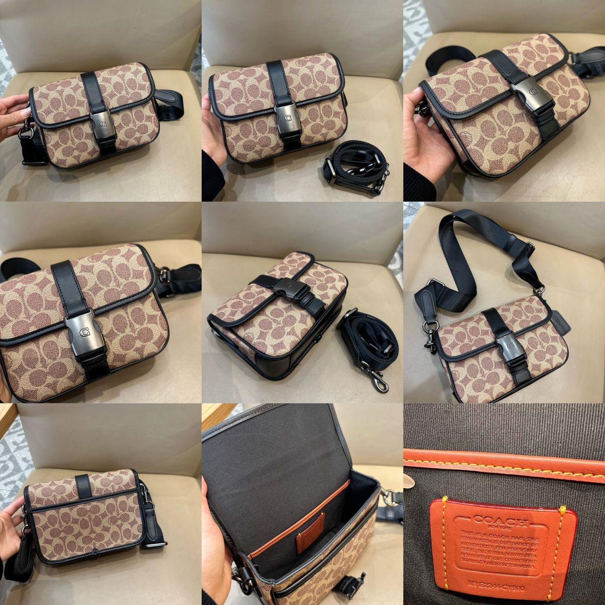 Men handbag CY989 CY990 LEAGUE 19 Crossbody Sling Camera Bag