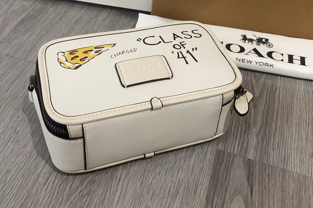 Men Handbag CAJ36 Wyatt Crossbody Bag With Sketch Print Shoulder Sling Camera Bag