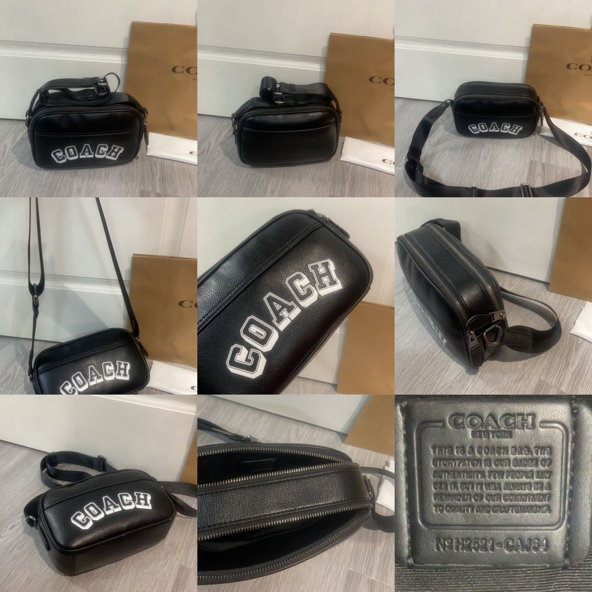 Men Hnadbag CAJ64 Graham Crossbody Men Women Sling Camera Bag