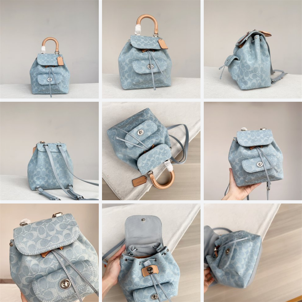 Coach CH789 CH588 CH591 CJ833 Riya Backpack 21 Women Bag 789 588 591