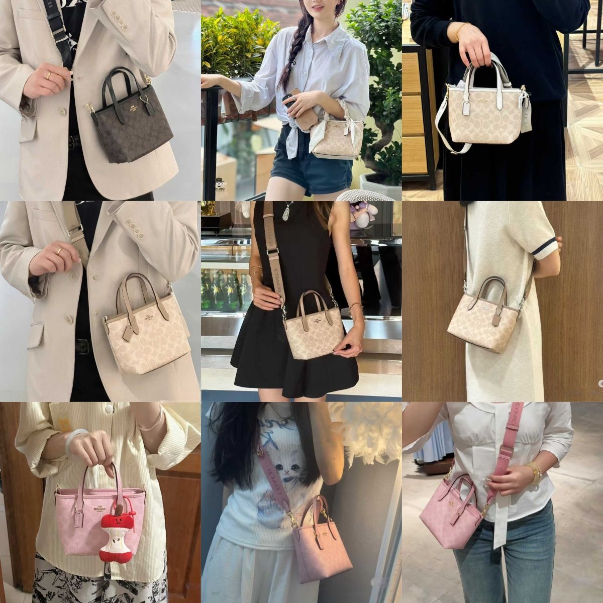 Women hangbag CW032 CY737 CBS83 City Mini Tote Crossbody Sling Bag