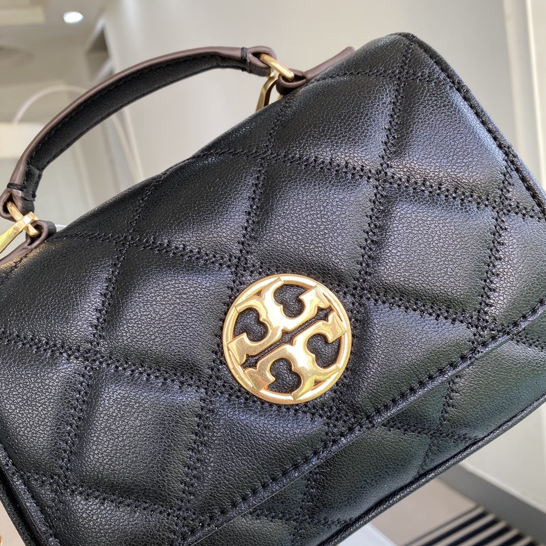 Women handbag 82366 Willa Leather Square Chubby Messenger Shoulder Bag