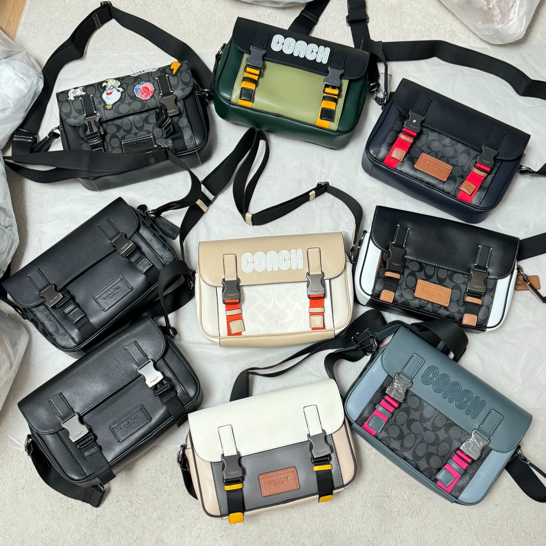 C3747 C2715 C2725 C4021 C4141 CC356 CC357 C8131 CC037 CR267 Track Crossbody Women Men Sling Messenger Camera Bag
