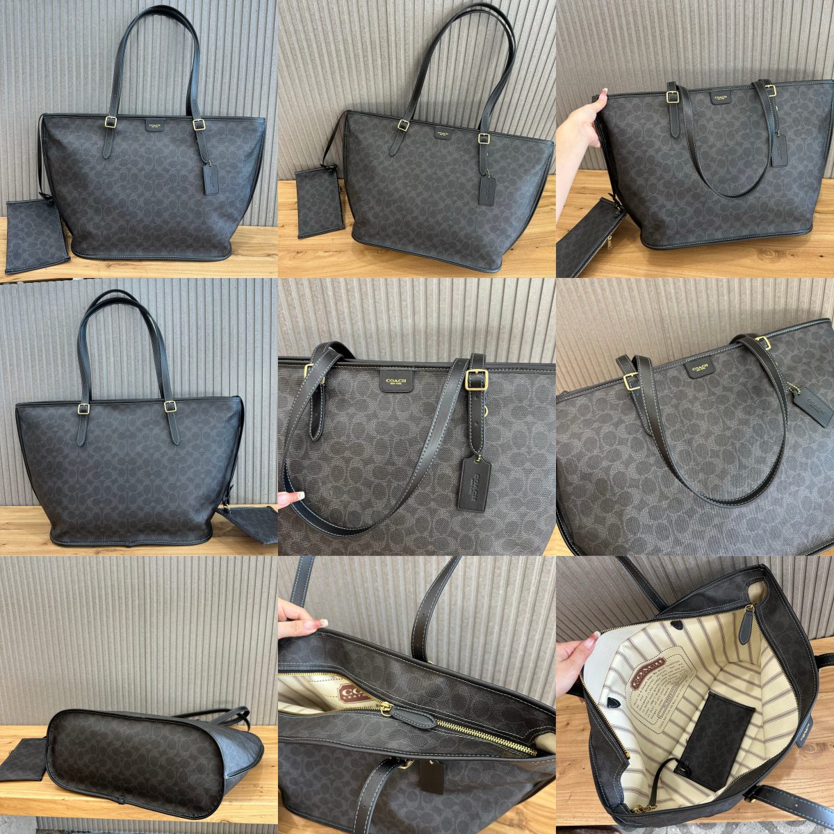 CCC40 TAXI 36 City Tote with Print Women Shopping Shoulder Bag