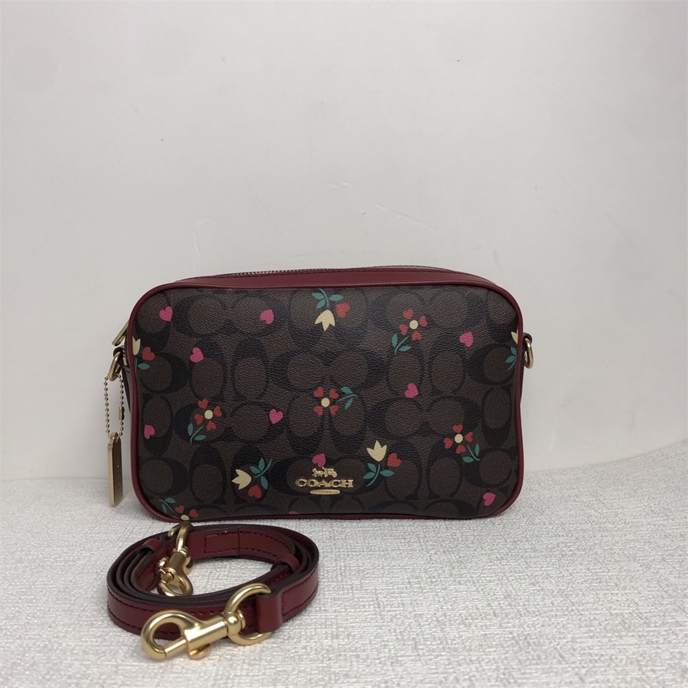 Coach 39856 68168 68167 91077 C1767 C3239 C2835 C7617 C2798 C2799 6519  C1308 JES Crossbody Women Men Sling Camera Bag