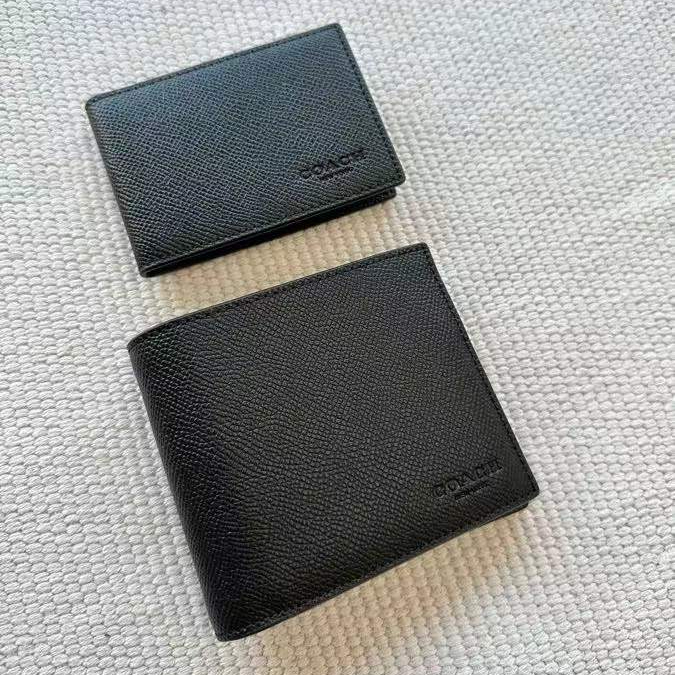 Men handbag 59112 Compact ID Leather Wallet