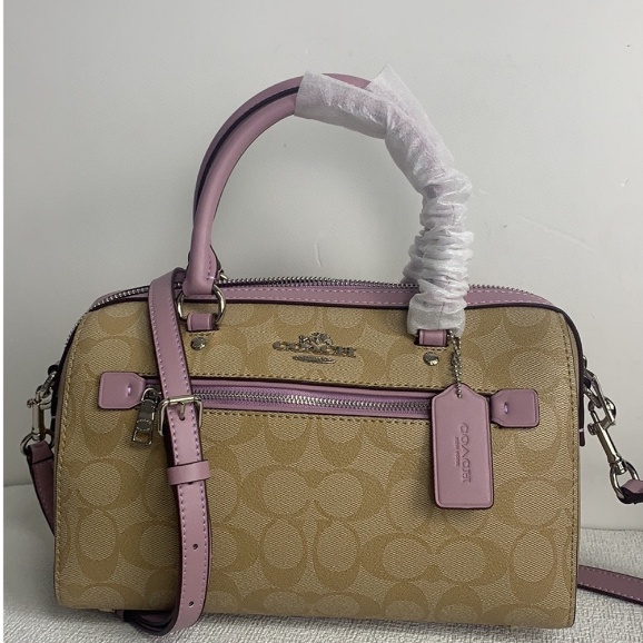 Rowan Satchel Women Handbag Crossbody Sling Pillow Boston Bag 83607 79946 3075 C4081 C8593 CA149 C4396
