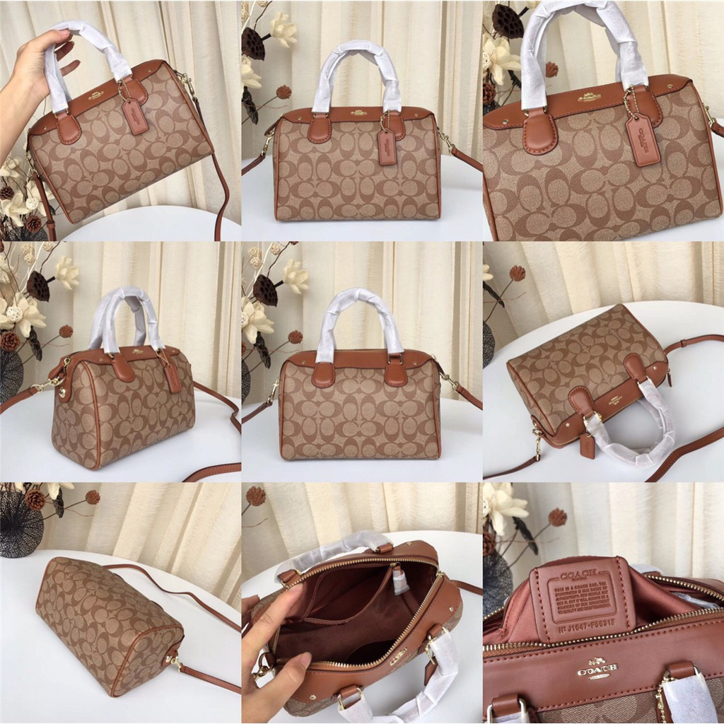 58312 32203 Mini Bennett Satchel Women Handbag Crossbody Sling Boston Top Handle Pillow Bag