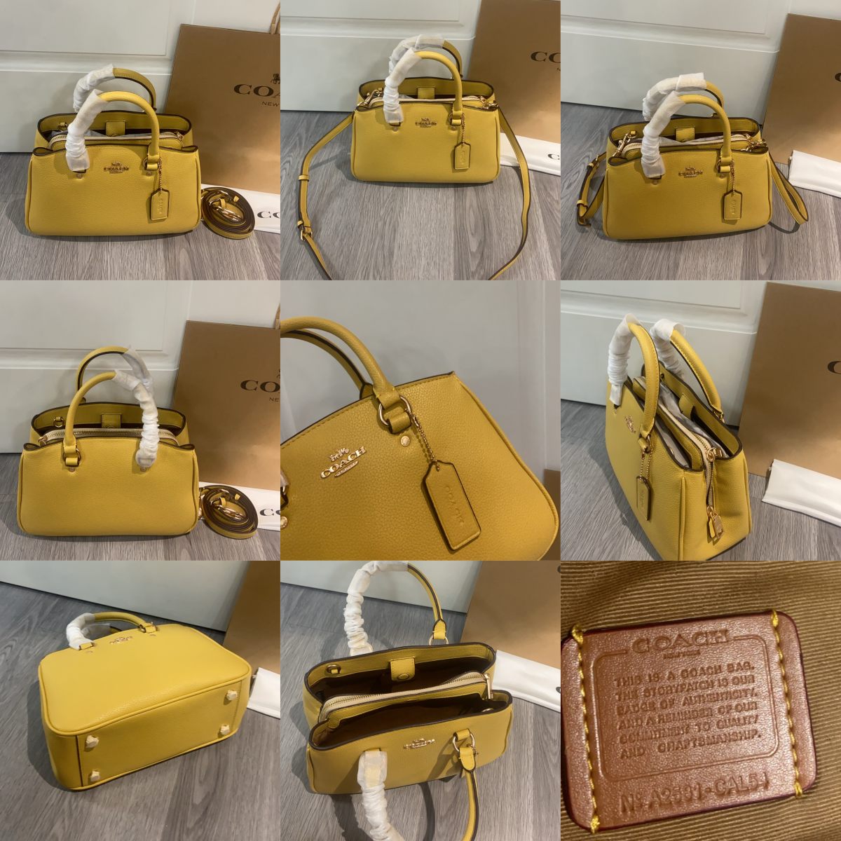 Women Handbag CAL54 Savannah Small Carryall Satchel Sling Bag