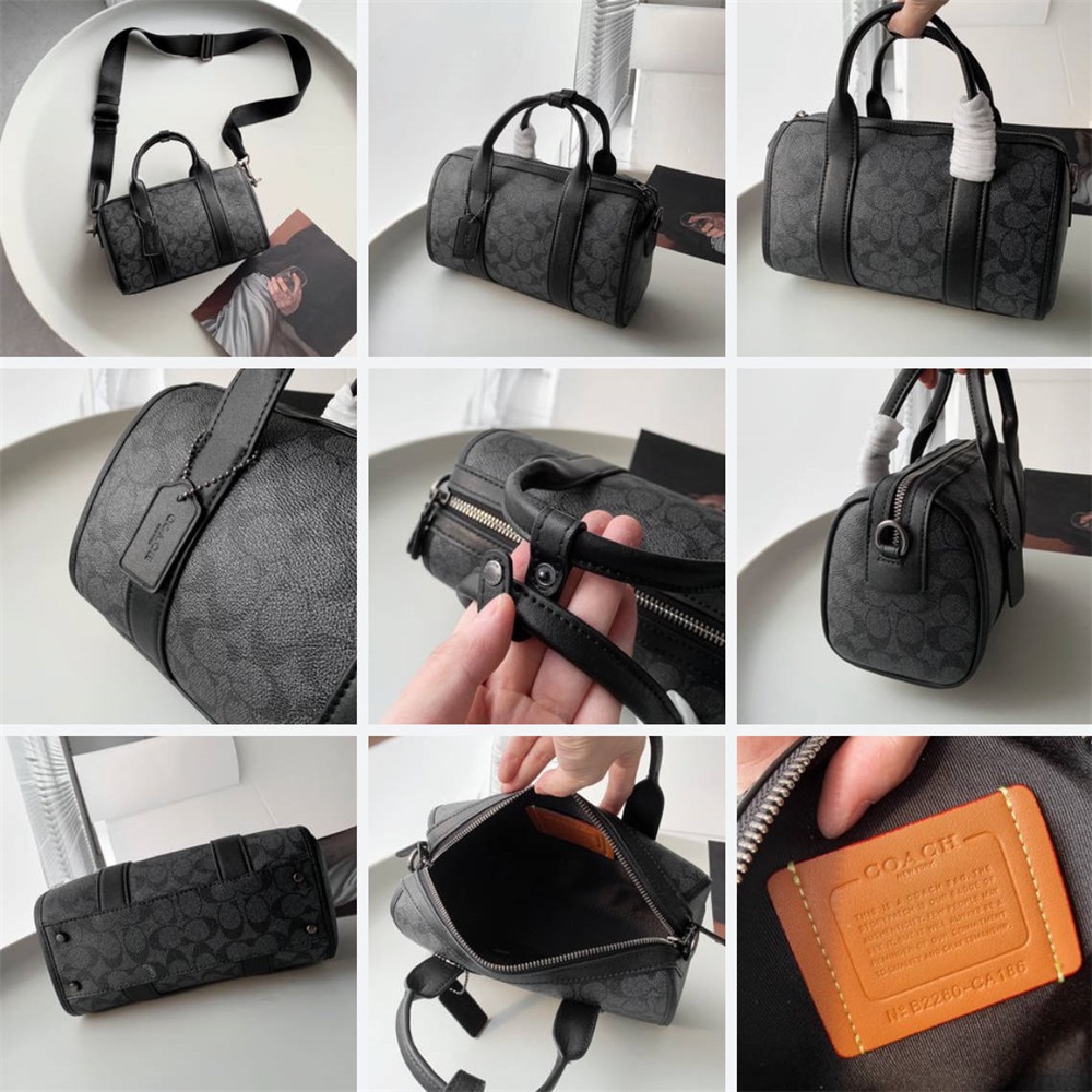 CA186 CA185 CZ497 Gotham Duffle 24 in Signaure Canvas Women Handbag Men Crossbody Sling Boston Bag