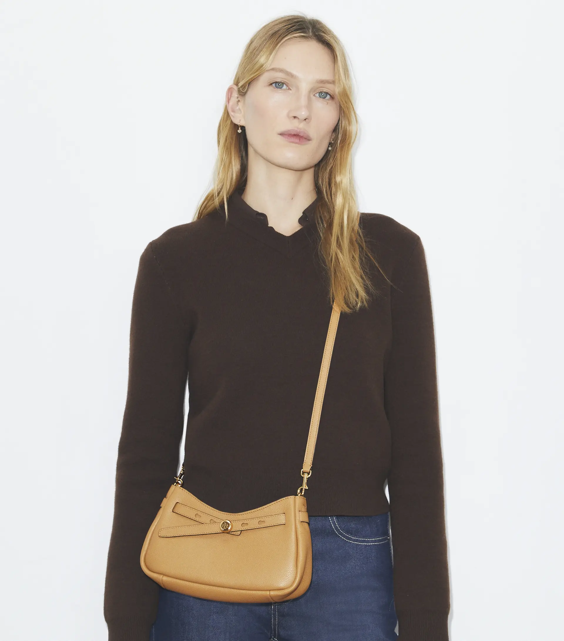 Women Handbag 179955 Romy Zip Top Crossbody Shoulder Bag