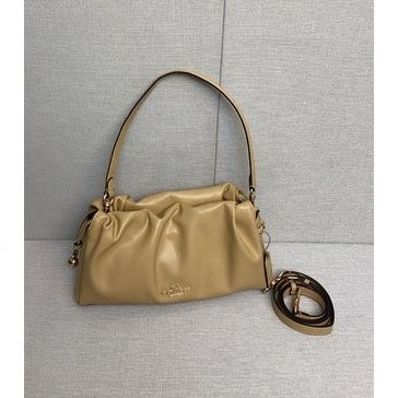 CT763 CV529 Faye Drawstring Shoulder Ruching Women Handbag Crossbody Sling Bag