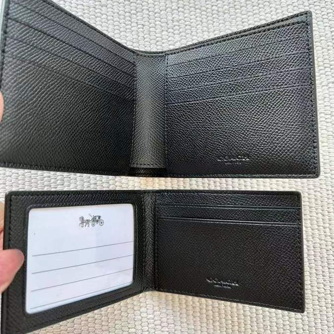 Men handbag 59112 Compact ID Leather Wallet