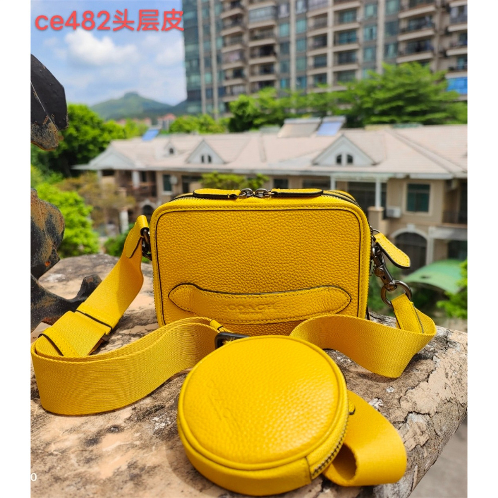 Coach CE482 CP268 Charter Crossbody With Hybrid Pouch Women Men Sling Camera Bag