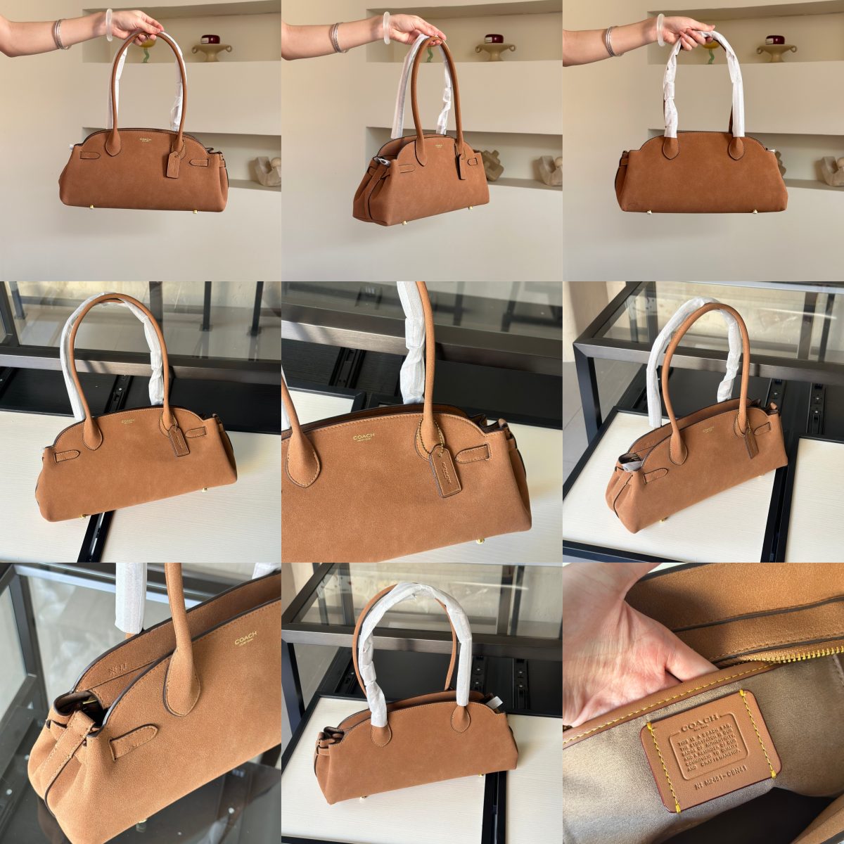 CAM03 CBN41 CCC30 EMPIRE CARRYALL Women Handbag Crossbody Sling Shell Satchel