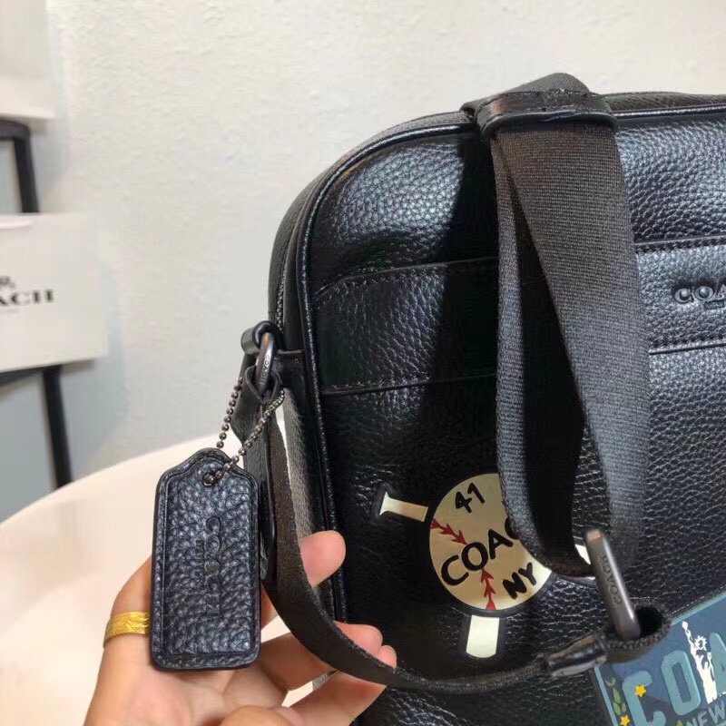 Coach F24876 F28456 F28455 F26079 Charles Camera Signature Leather Men Crossbody Sling Messenger Bag